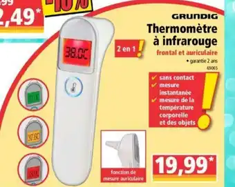 Norma Thermomètre à infrarouge offre