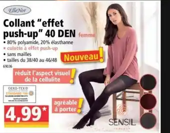 Norma Collant "effet push-up" 40 DEN offre