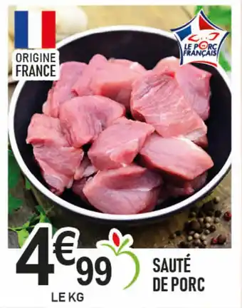 marché frais Géant Sauté de porc offre