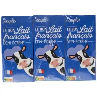 Carrefour SIMPL Lait offre