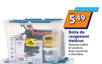 Action Boîte de rangement Heidrun offre