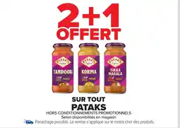 Carrefour Sur tout pataks offre