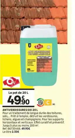 Antiverdissures oxi