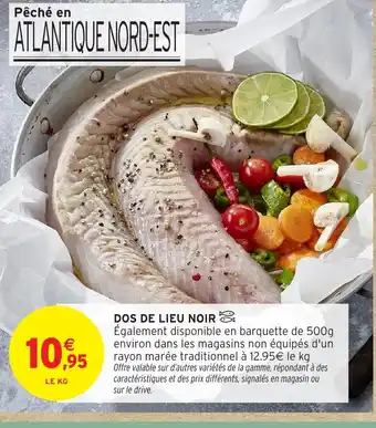 Intermarché Hyper Dos de lieu noir offre