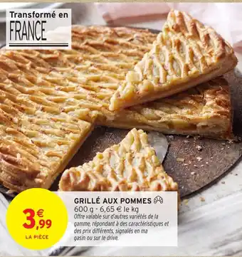 Intermarché Hyper Grillé aux pommes offre