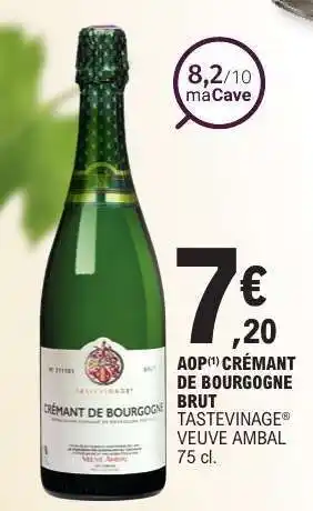 E.Leclerc AOP Crémant de Bourgogne Brut offre