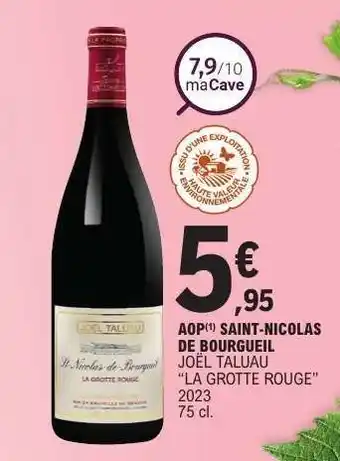 E.Leclerc AOP Saint-Nicolas de Bourgueil offre