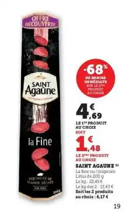 Super U SAINT AGAUNE offre