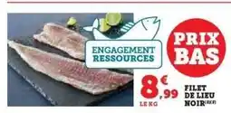 Filet De Lieu Noir