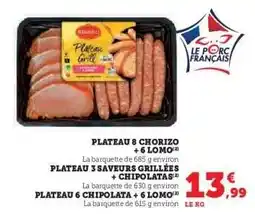 Super U Plateau Grill Selection offre