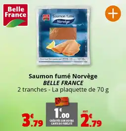 Coccinelle Supermarché Saumon fumé norvège belle france offre