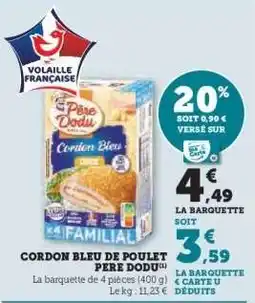 CORDON BLEU DE POULET 'PĂRE DODU'