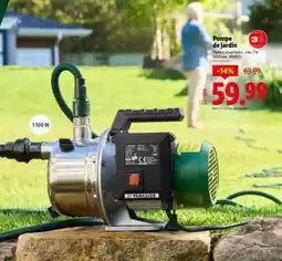 Lidl Pompe de jardin offre
