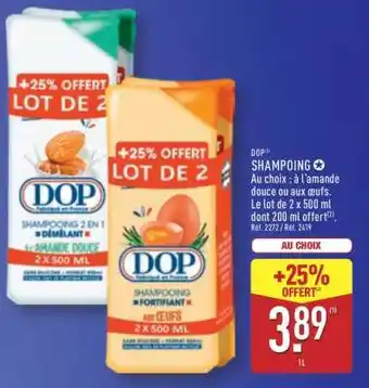 ALDI DOP Shampooing offre
