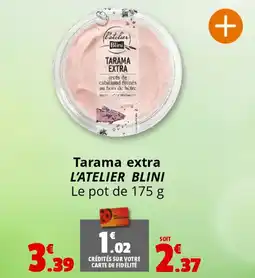 Tarama extra l'atelier blini