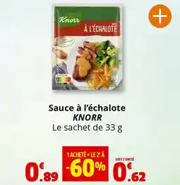 Sauce à l'échalote knorr