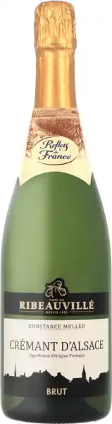 Carrefour Market CONSTANCE MULLER REFLETS DE FRANCE A.O.P. Crémant D'Alsace offre