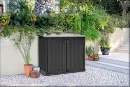 Brico Dépôt Keter - coffre sio midi 880 l noir offre