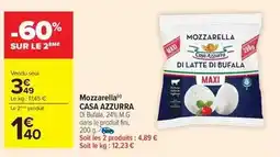 Carrefour Market Casa azzurra - mozzarella offre
