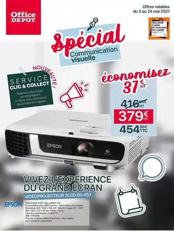 Vidéoprojecteur 3lcd Eb-x51 Epson