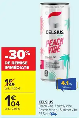 Carrefour Market CELSIUS offre