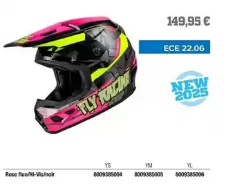 Rose fluo/hi-vis/noir