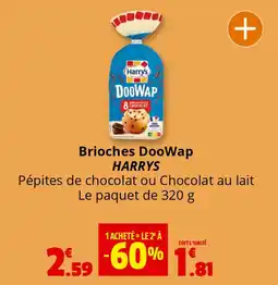 Coccinelle Supermarché Brioches doowap harrys offre