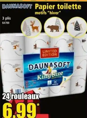 Norma Papier toilette motifs "hiver" offre