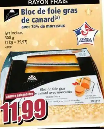 Norma Bloc de foie gras de canard offre