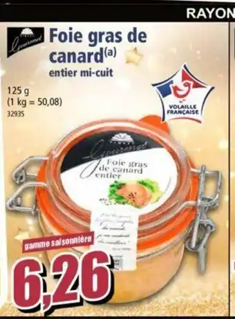 Norma Foie gras de canard entier mi-cuit offre