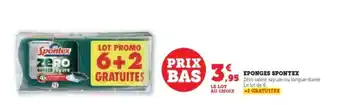 Super U Éponges 'Spontex' offre