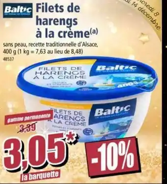 Norma Filets de harengs à la crème offre