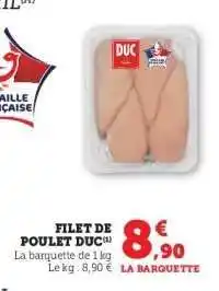 U Express Filet de Poulet DUC offre
