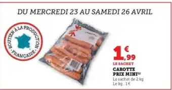 U Express Carotte offre