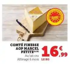 U Express Comté Finesse AOP Marcel Petite offre