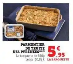 Parmentier de Truite des Pyrénées