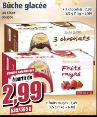 Norma Bûche Glacée offre