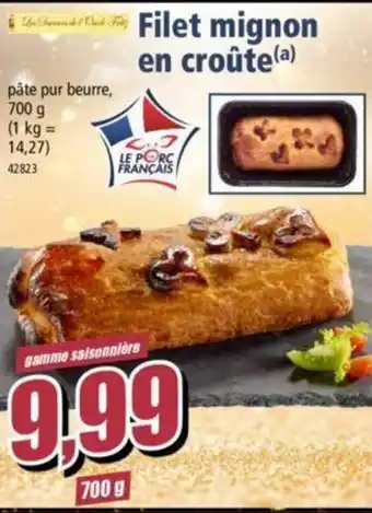 Filet mignon en croûte