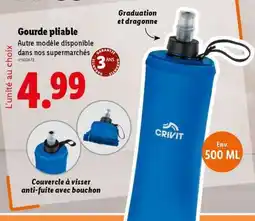 Gourde pliable