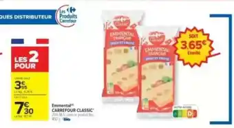 Carrefour Emmental CARREFOUR CLASSIC' offre