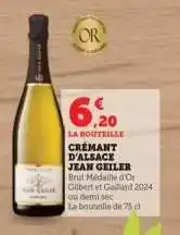 Hyper U CRÉMANT D'ALSACE JEAN GEILER offre