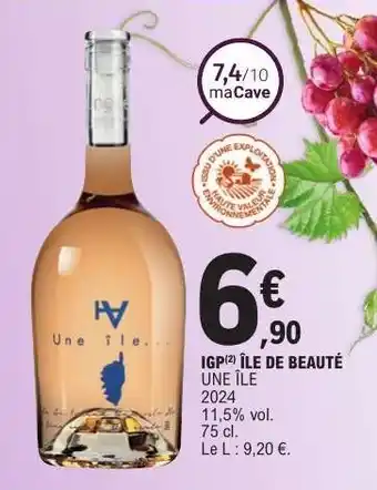 E.Leclerc IGP ÎLE DE BEAUTÉ UNE ÎLE offre