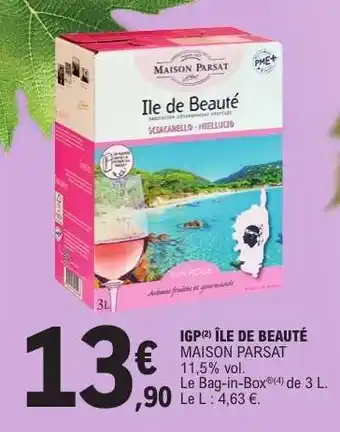E.Leclerc Igp Île De Beauté offre