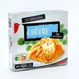 Auchan FEUILLETÉS CHÈVRE SURGELÉS offre