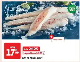 Auchan DOS DE CABILLAUD offre