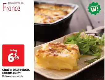 Auchan Supermarché Gratin dauphinois gourmand offre