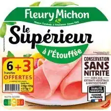 Auchan JAMBON SUPÉRIEUR À L'ÉTOUFFÉE offre