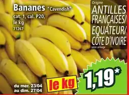 Norma Bananes offre