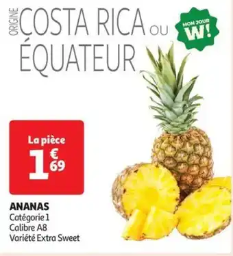 Auchan Supermarché Ananas offre