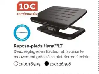 LDLC Repose-pieds Hana LT offre